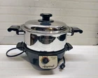 Kitchencraft 4 Qt Dutch Oven Americraft Stainless Pot Electric Cooker Base & Lid New. Price: $527.99.