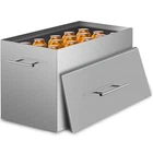 Water Bath Canner 15 Quart Stainless Steel 2 Racks Vevor Stove Canning New. Price: $154.99.