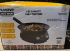 Nuwave Induction Hot With 14" Carbon Steel Wok, Glass Lid & Stand (open Box) New. Price: $144.99.