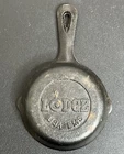 Lodge 3.5" Mini Black Cast Iron Country Skillet Frying Pan #9 Usa Ms Used. Price: $12.99.