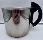 Schulte-ufer Simmertop Double Walled Whistling Milk Pot, See Video Used. Price: $39.00.
