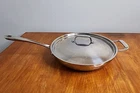 Members Mark 12 Tri-ply Clad Premium Stainless Steel Saute Fry Pan With Lid Used. Price: $49.87.
