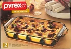 2004 Pyrex Piece Holiday Baking Dish 9X13 Christmas Tree Theme Serving Basket New. Price: $39.99.