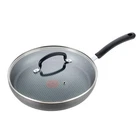T-fal Ultimate Hard Anodized Nonstick Fry Pan 10-INCH With Lid, Black New. Price: $86.44.