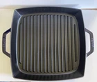 Staub Square Grill Pan 33 Cm 13 Dark Blue Sapphire Enamel Cast Iron France New. Price: $119.95.