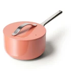Pan 3 Qt Nonstick Ceramic Oven Safe All Stovetops Perracotta Sauce Electric New. Price: $209.99.