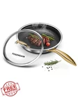 Fogdream 10" Frying Pan Gold With Lid New. Price: $45.38.