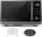 Toshiba 8-IN-1 Air Fryer Microwave Combo 1.0 Cu. Ft. ML2-EC10SA(BS) New. Price: $205.00.