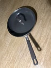 Stainless Steel Fry Pan 12" Bobbyflay Nonstick W/lid Gray Silicone Handle Cover Used. Price: $34.99.