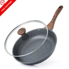 Sensarte Nonstick Frying Pan Skillet With Lid, Omelet 9.5 Inch, Gray Granite New. Price: $50.99.