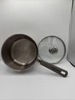 Farberware 3 Qt / 2.8L Stainless Steel Impact Bonded Saucepan Glass Lid 10C Used. Price: $28.88.