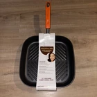 Rachael Ray 11" Square Deep Grill Pan Hard-anodized Cookware Orange New. Price: $39.00.