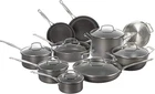 17-PIECE Pots And Pans Set, Non Stick Hard Anodized Cookware Compatible Wit New. Price: $594.99.