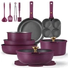 Carote 21PCS Pots Pans Set, Nonstick Cookware Detachable Handle, Indu... New. Price: $134.83.
