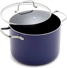 Blue Diamond Nonstick Stockpot With Glass Lid,. Price: $88.56.