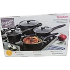 Gibson Home Newton Carbon Steel Cookware 7 Piece Set Black For Cooking Kitchen. Price: $52.25.