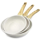 Gipp Frying Pan Set - 8" 9.5" 11" Granite Skillet, Non... New. Price: $54.10.