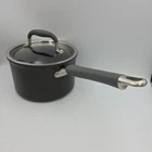 Pampered Chef Professional Pot Non-stick 3 Qt 2.8L Sauce Pan With Lid Gray Used. Price: $24.14.