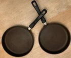 Vintage Anolon Anodized 10" Frying Pans Skillets Nonstick Qt 2" Deep *2 Avl* Used. Price: $22.00.