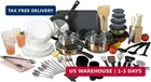 Gibson Home 74 Piece Kitchen In Box Pots And Pans Cookware, Plates Bowls New. Price: $182.98.