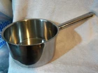 Cuisinart 3 Qt. Stainless Steel Pot / No Lid Used. Price: $19.99.