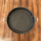 Calphalon Qt 5007 Premier Hard-anodized Nonstick Sauteuse 14.5" Pan W/ Handles Used. Price: $35.00.