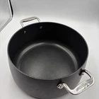 All-clad HA1 Hard Anodized Nonstick Stockpot 8 Quart Induction Oven Broiler Safe Used. Price: $54.99.