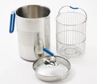 Kuhn Rikon 11-CUP Stainless Steel 4TH Burner Pot New Qvc K54454 Blue. Price: $19.89.