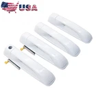 Set Of 4 Bright White Door Handles Fits 2012-2018 Dodge Ram 1500,2500,3500 New. Price: $52.86.