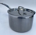 Cuisinart MCP19-18N Stainless Steel Saucepan 3 Qt W/ Lid Induction Used. Price: $25.00.