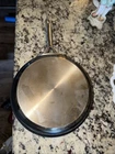 Cuisinart Model #422-20 8IN / 20CM Stainless Steel Frying Pan Skillet No Lid Used. Price: $14.99.