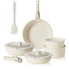 Sweetcrispy 12 Pcs Pots And Pans Set, Nonstick Kitchen Induction Cookware Sui... New. Price: $75.15.