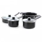 Better Chef 7 Piece Deluxe Non-stick Cookware Set In Black New. Price: $44.42.