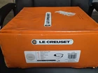Le Creuset Chef Soup Pot With Glass Lid 7.5 Qt Meringue Color/ New. Price: $189.00.