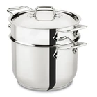 All Clad 6-QUART Pasta Pot New. Price: $797.76.