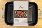 All-clad Nonstick Roaster Set 15X11 Inch Oven Grill Safe 500F Pan-black New. Price: $59.99.