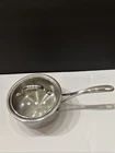 Calphalon 87012 Stainless Steel 1.5 Qt 1.4L Sauce Pan W/glass Lid Used. Price: $23.99.