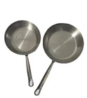 Farberware Millennium Skillet Frying Pan 18/10 Stainless Steel Set Lot Of 2 Used. Price: $35.00.