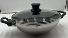 Innova Ultrex Ii Stainless Non-stick 11 Wok Style Pan 18/10 & Steam Release Lid Used. Price: $70.39.