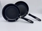 Cuisinart Set Of 2 Chef's Classic 8" & 10" Nonstick Skillets Pans Used. Price: $36.99.