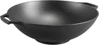 Lodge Pre-seasoned Cast Iron Wok Dual Assist Handle Use In The Oven, New. Price: $88.56.