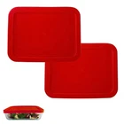 6 CUP/1.5 Red Replacement Lids/covers For Pyrex 7211-PC, CUP/48OZ Anchor ... New. Price: $17.46.