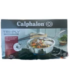Calphalon Tri-ply Stainless Steel 3 Qt. (2.8L) Saut Pan & Cover New. Price: $49.99.