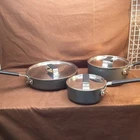 Vollrath Ameriware Professional 10 Frying Pan 3 Qt & Sauce With Lids Used. Price: $59.99.