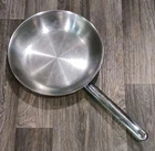 Tramontina 18/10 26CM 10.5" Stainless Steel Skillet Frying Saute Pan Brazil Used. Price: $24.87.
