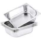 Kohand Half Size Hotel Pans, 4 Pack 1/2 2.5" Deep, Stainless Steel Steam... New. Price: $35.84.