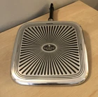 Vintage Revere Ware Griddle Pan 10.5 " Flat Square Non-stick Used. Price: $38.00.