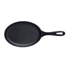 Victoria Cast Iron Fajita Skillet, Black Oval Serving Platter, Made... New. Price: $26.68.