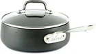All-clad HA1 Hard Anodized Nonstick Sauce Pan With Glass Lid, 2.5 Quart New!!!. Price: $49.99.