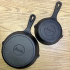 Cuisinel Cast Iron Skillet Handled Pan With 2 Pour Spouts 8 6 Used. Price: $50.00.